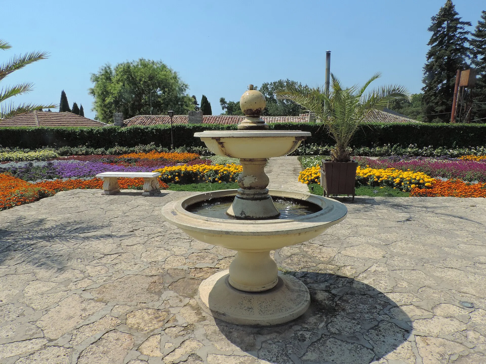 Balchik Palace and University Botanical Garden in Bulgaria