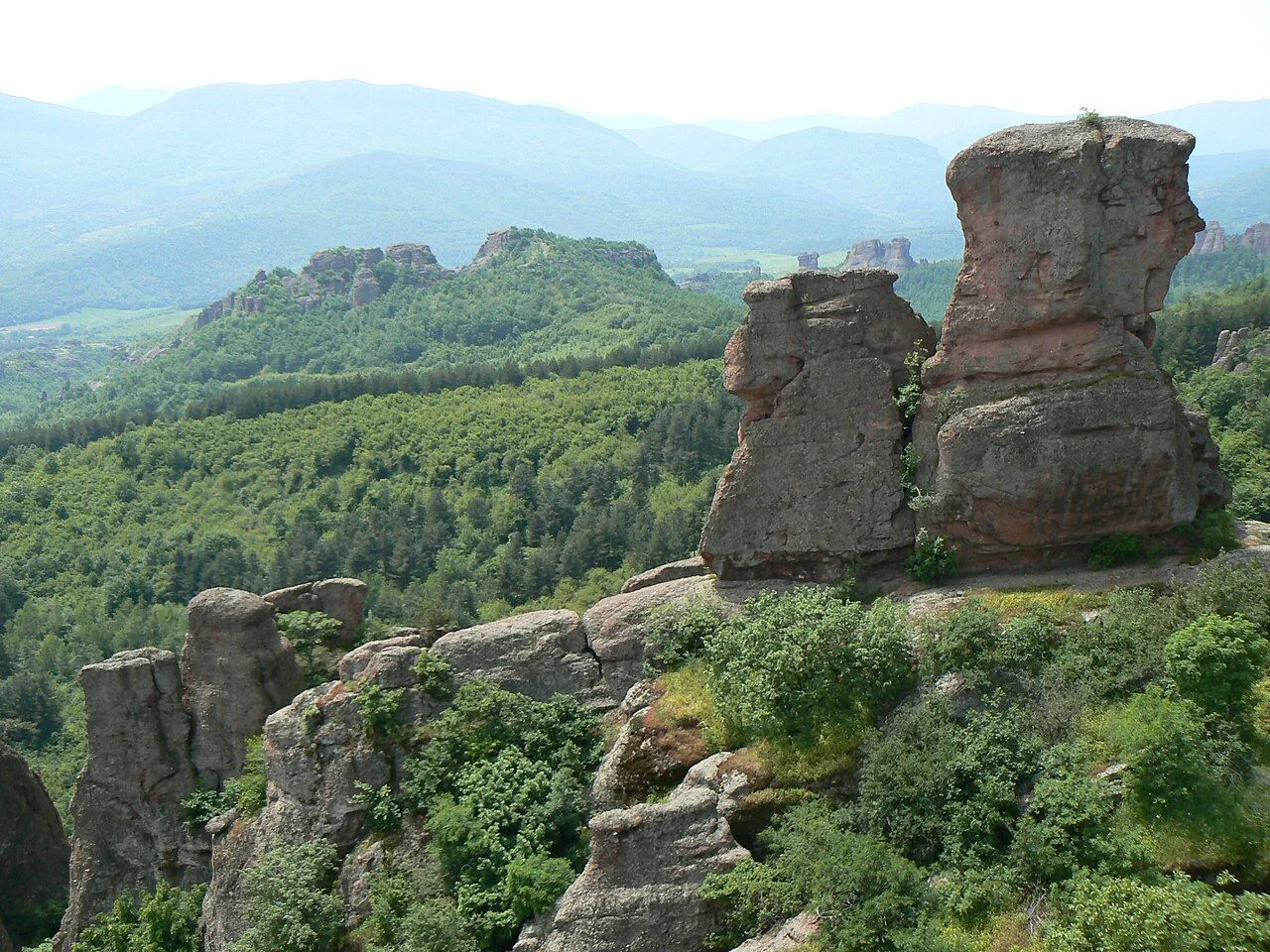 Belogradchik Rocks in Bulgaria
