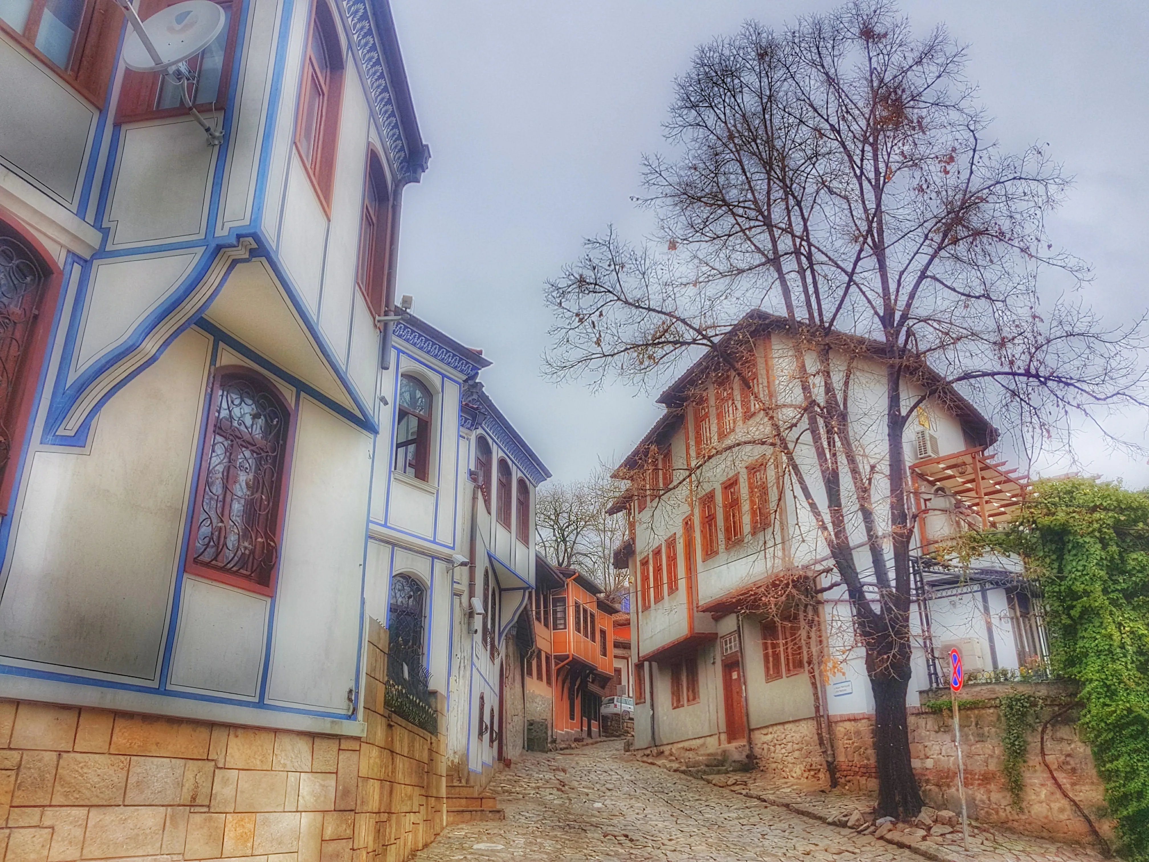 Plovdiv Old Town in Bulgaria