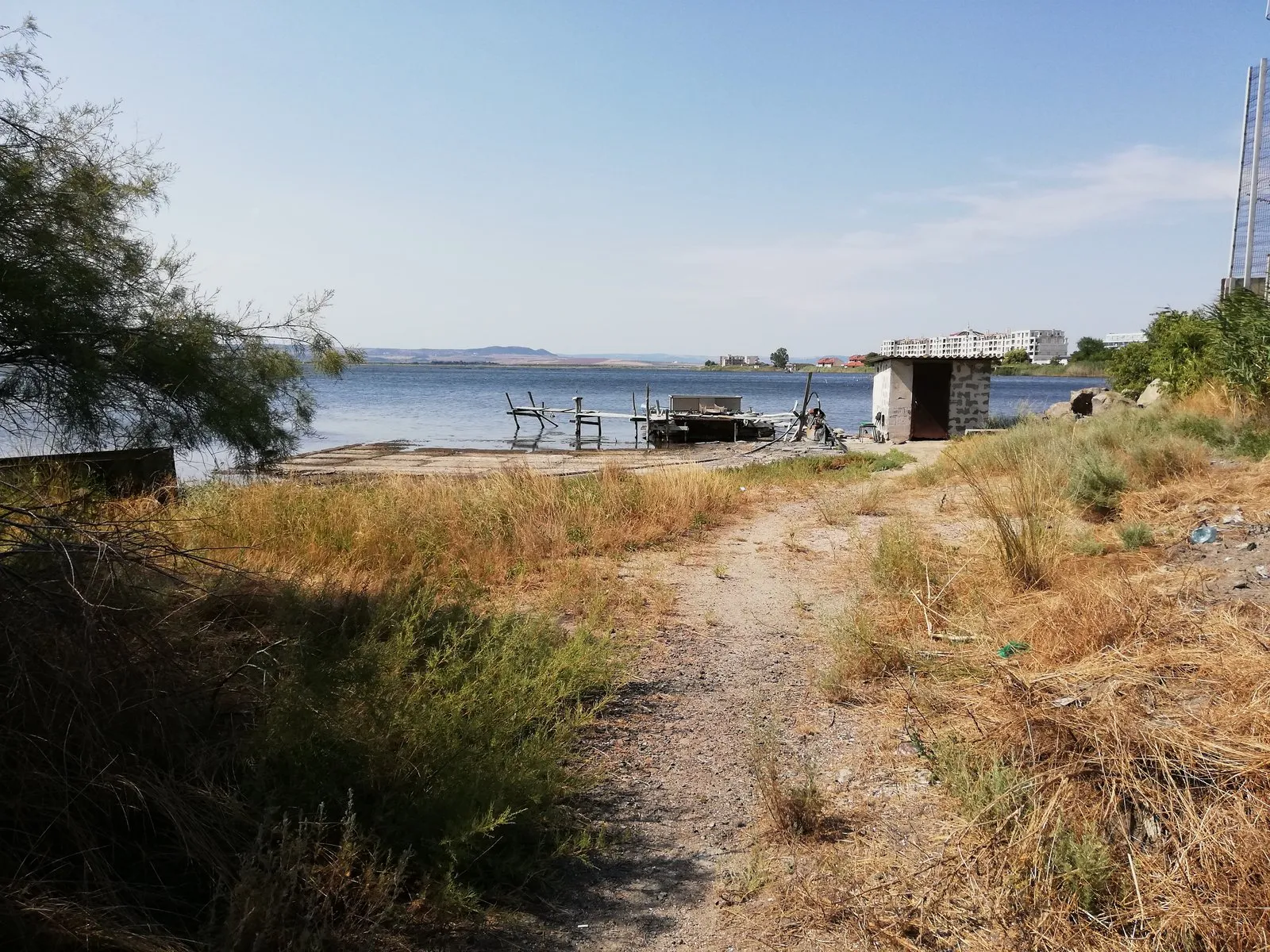 Pomorie Lake in Bulgaria